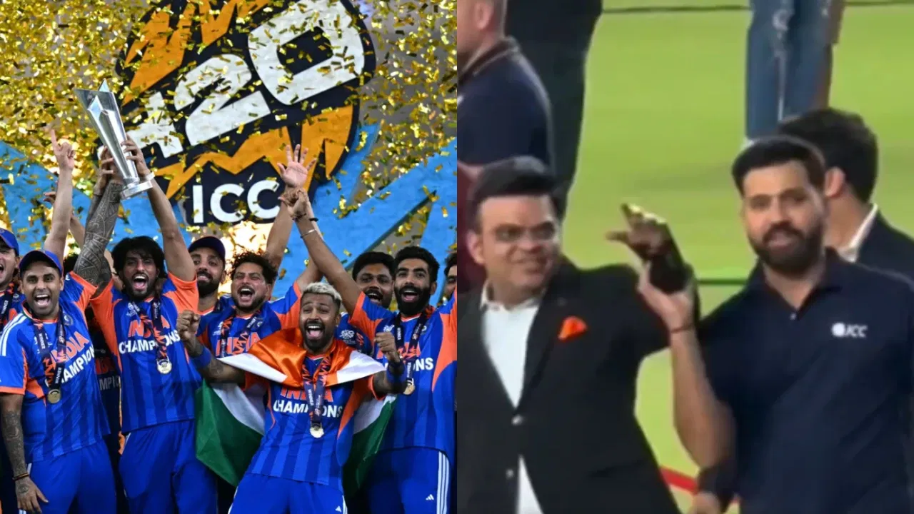 Watch: Rohit Sharma credits ‘script writer’ Jay Shah for India’s T20 World Cup win