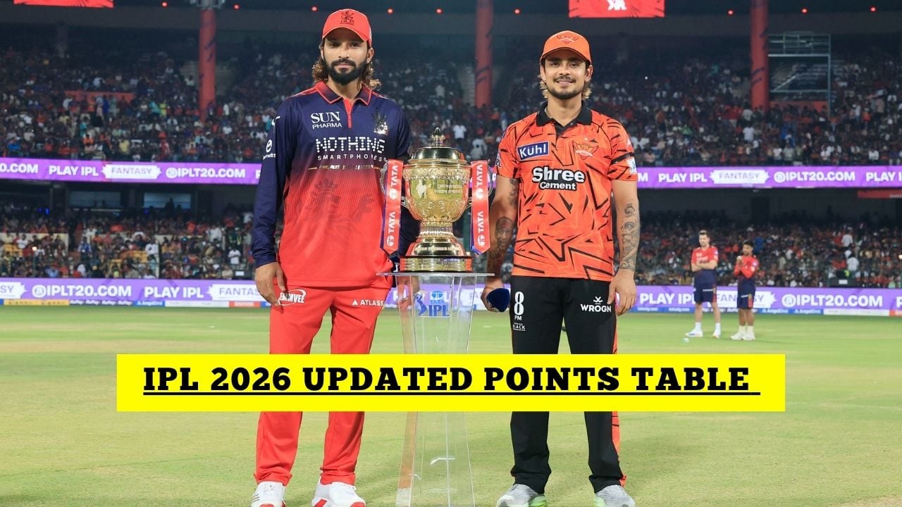 IPL Points Table 2026: Updated Standings, Orange Cap, Purple Cap After RCB vs SRH Match 1