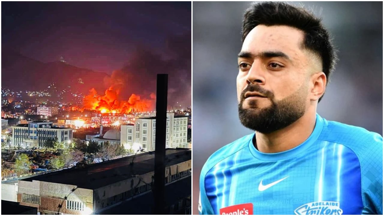 Rashid Khan & Afghanistan cricketers launch missiles at Pakistan after airstrikes kill 400 in Kabul hospital
