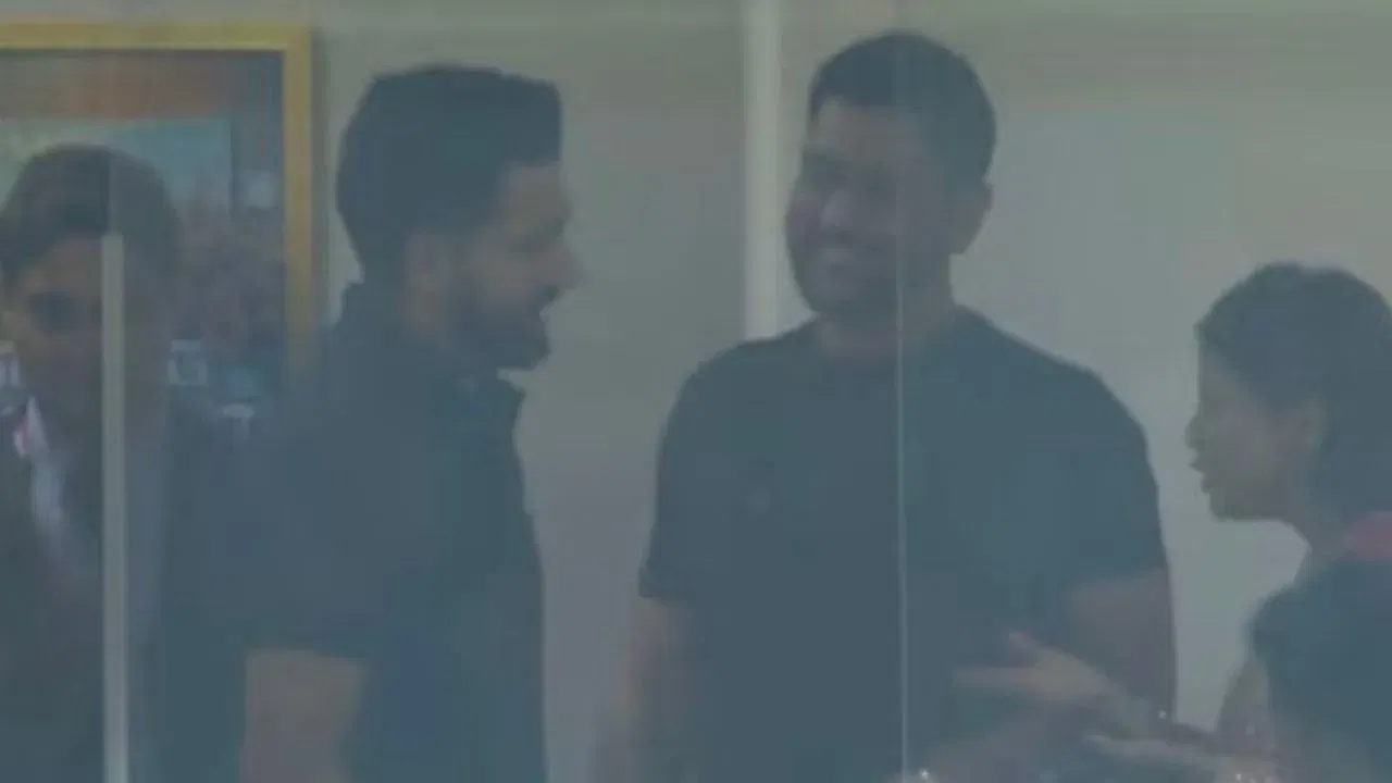 IND vs ENG semi-final witnesses a MS Dhoni-Rohit Sharma’s reunion at Wankhede