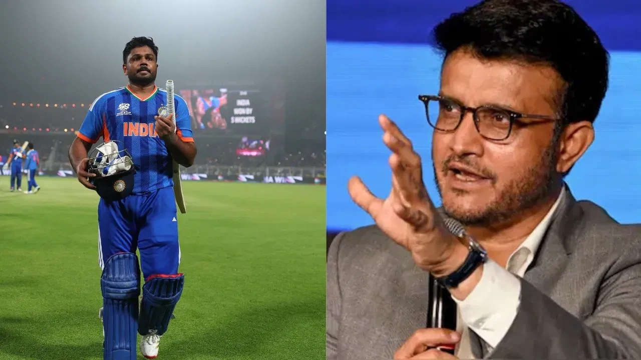 Sourav Ganguly fires shots at Shubman Gill while praising Sanju Samson’s heroics vs WI