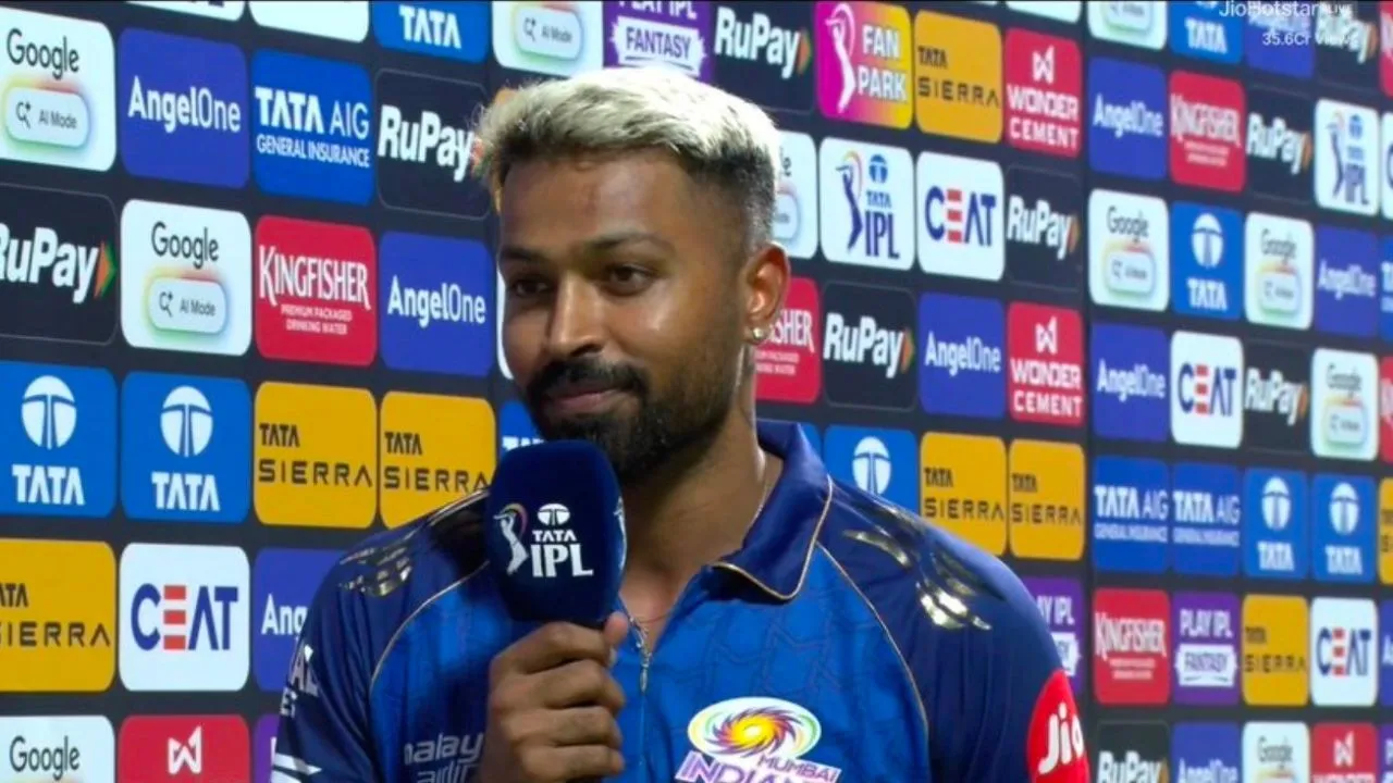 “Finally able to do it”: Hardik Pandya happy after MI won their opening game in IPL after 14 years