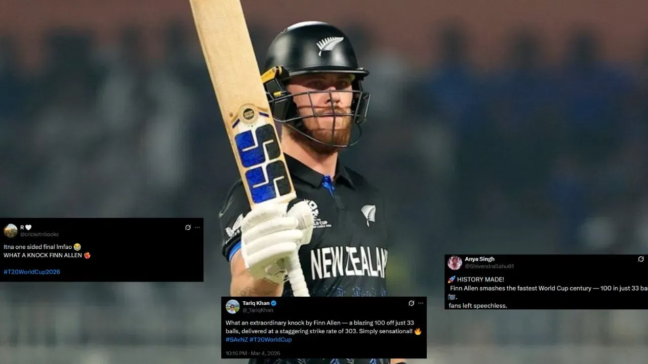 Record-Breaking Carnage! Finn Allen’s blistering ton powers New Zealand to 9-wicket demolition of South Africa