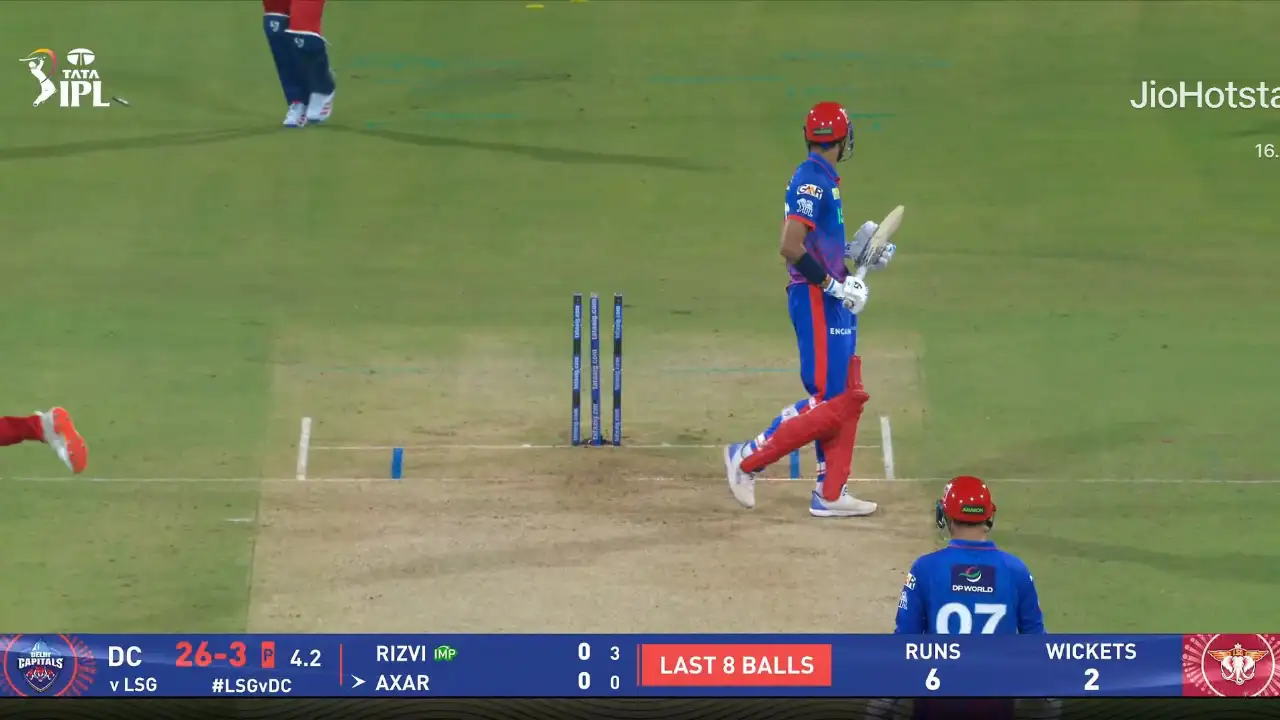 Axar Patel dismissed on ‘Golden Duck’ by Prince Yadav in LSG vs DC IPL 2026 clash
