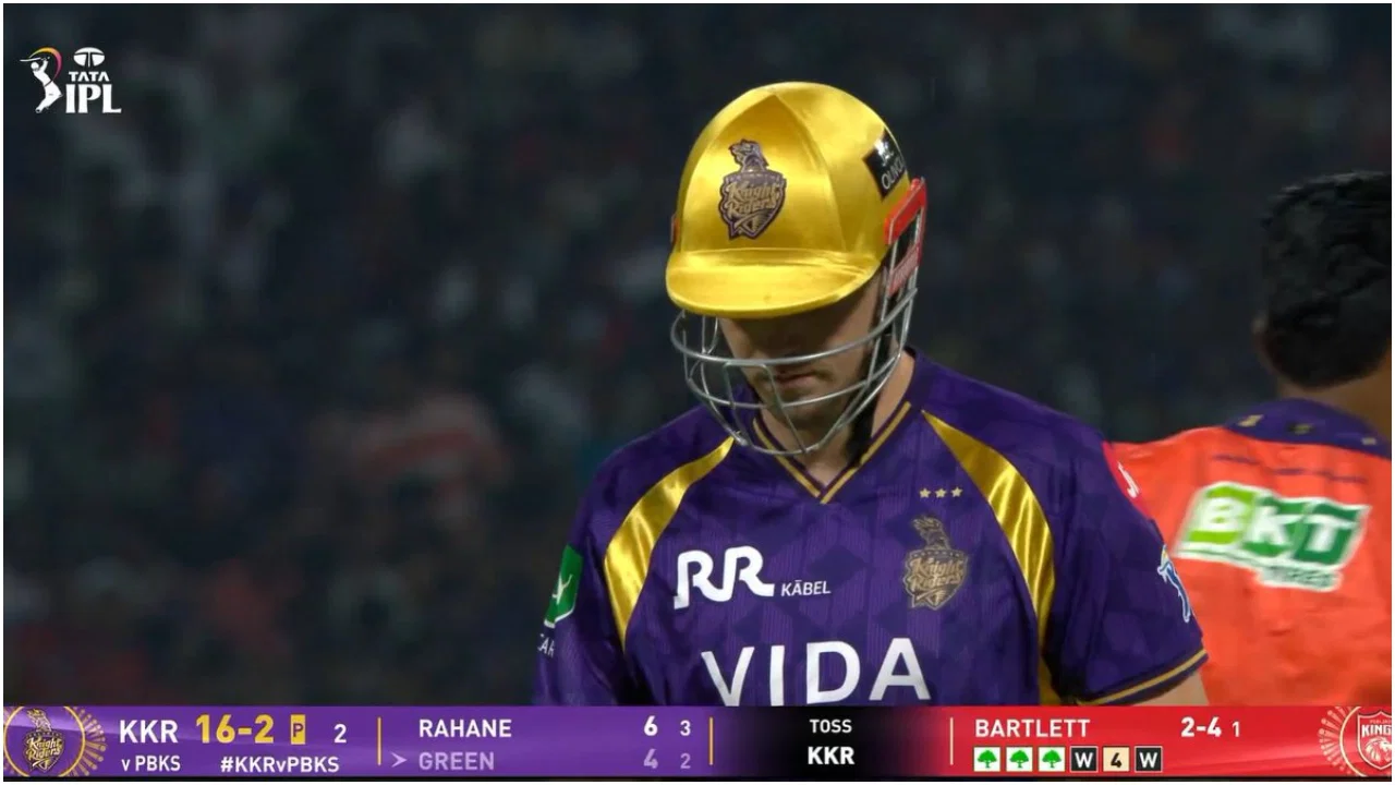 Cameron Green’s poor IPL run continues, falls cheaply against PBKS in IPL 2026