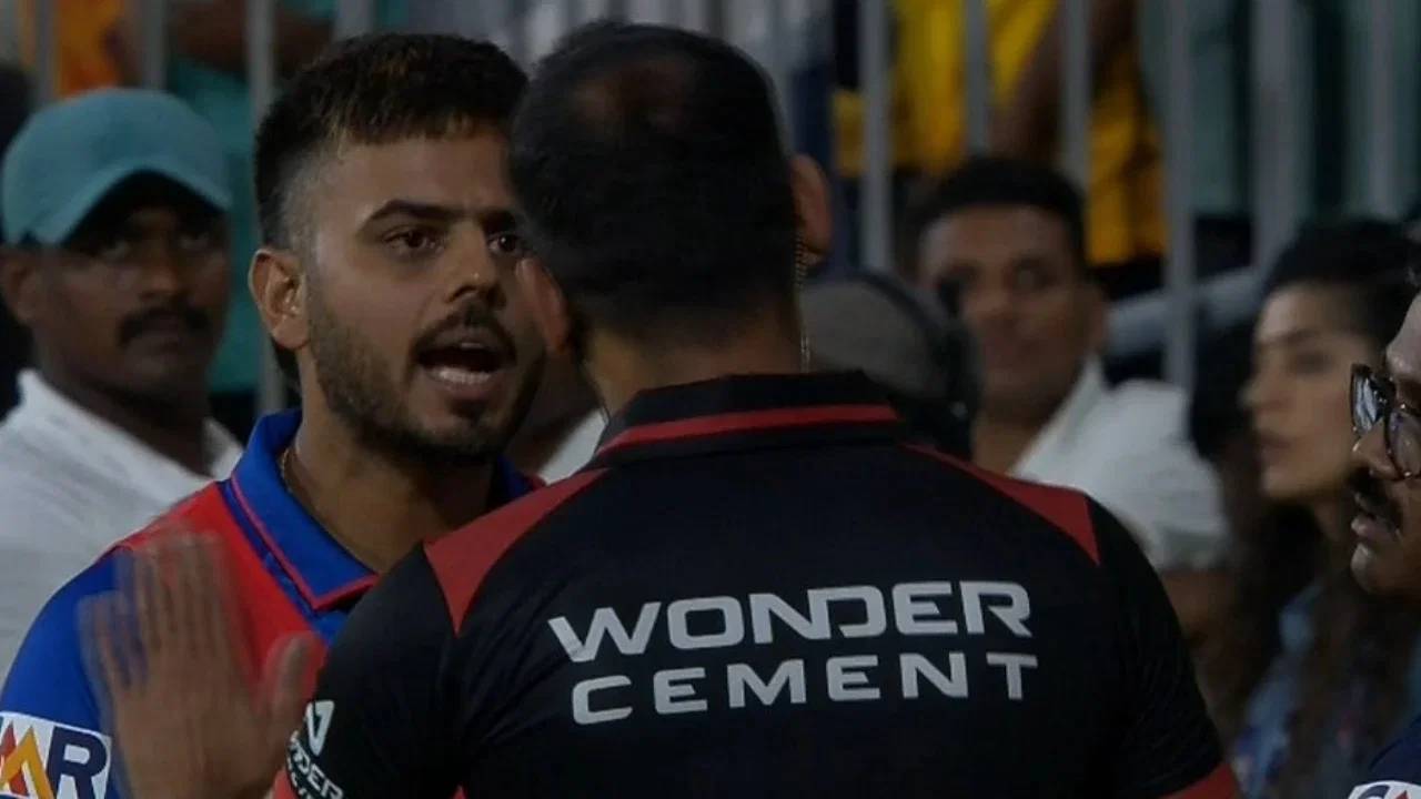 Nitish Rana hit with double punishment after ugly umpire fight in CSK vs DC match