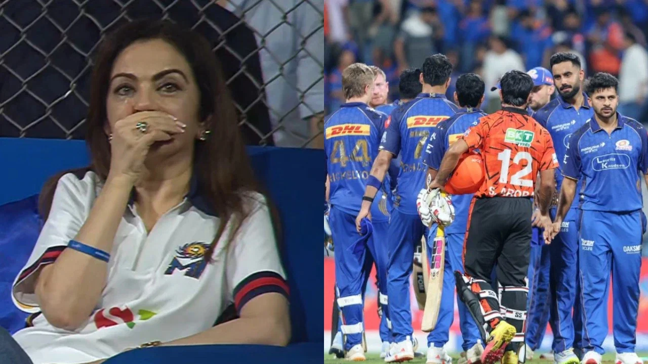 Watch: Nita Ambani left devastated and heartbroken after MI’s loss to SRH in IPL 2026