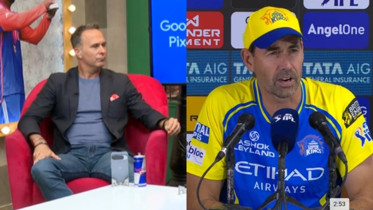 Michael Vaughan hints at the end of iconic Stephen Fleming–MS Dhoni era amid CSK’s struggles in IPL 2026
