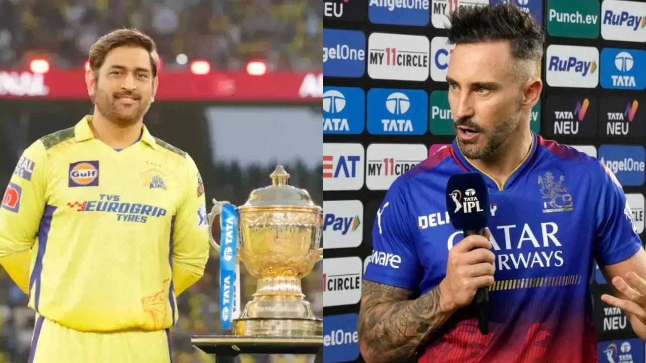 Faf du Plessis snubs Kieron Pollard, Hardik Pandya as he names MS Dhoni the GOAT IPL finisher