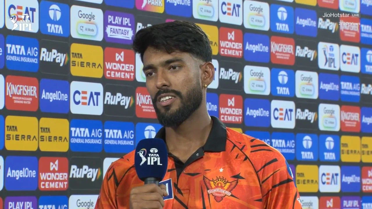 “Get him out”: Praful Hinge reveals plan to get Vaibhav Sooryavanshi out after winning POTM in SRH vs RR clash