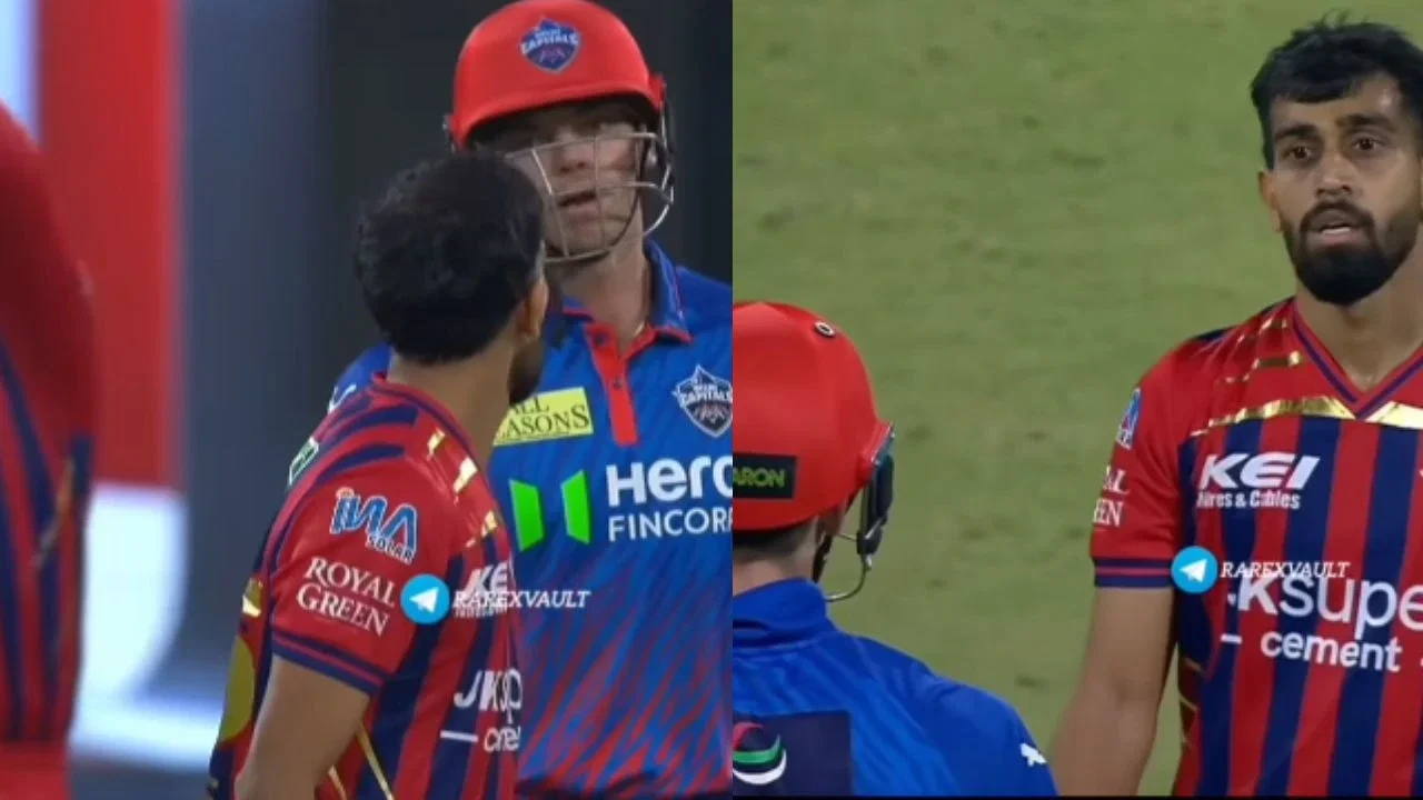 Watch: Tristan Stubbs vs Prince Yadav altercation video goes viral in IPL 2026