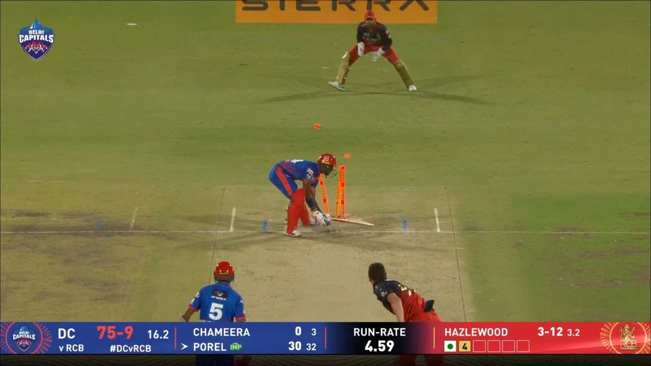 “Worse than pune warriors”: Fans troll Delhi Capitals after bundled out for 75 runs vs RCB in IPL 2026