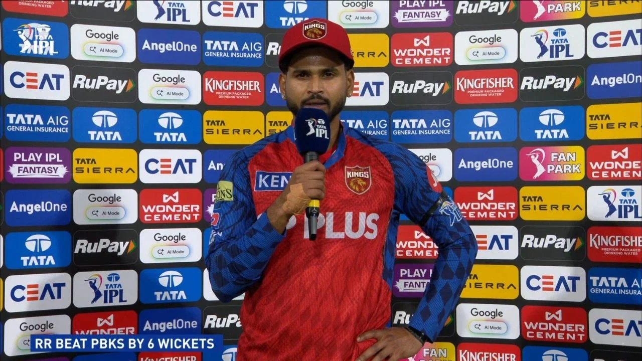 “Exceptional performance:” Shreyas Iyer credits Rajasthan Royals batters after first loss in IPL 2026