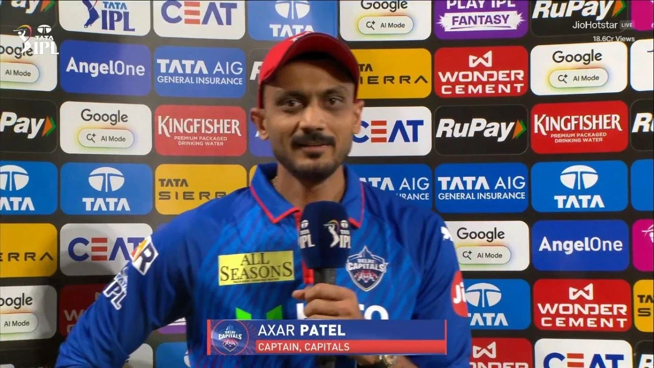 “Batter is well set”: Axar Patel highlights importance of Sanju Samson’s inning after loss against CSK