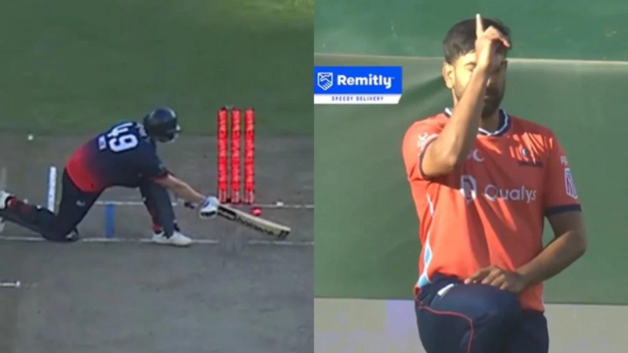 Watch: Haris Rauf castles Steve Smith before unveiling new celebration