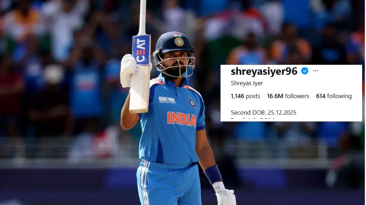 Shreyas Iyer’s ‘Second DOB’ Instagram bio explained