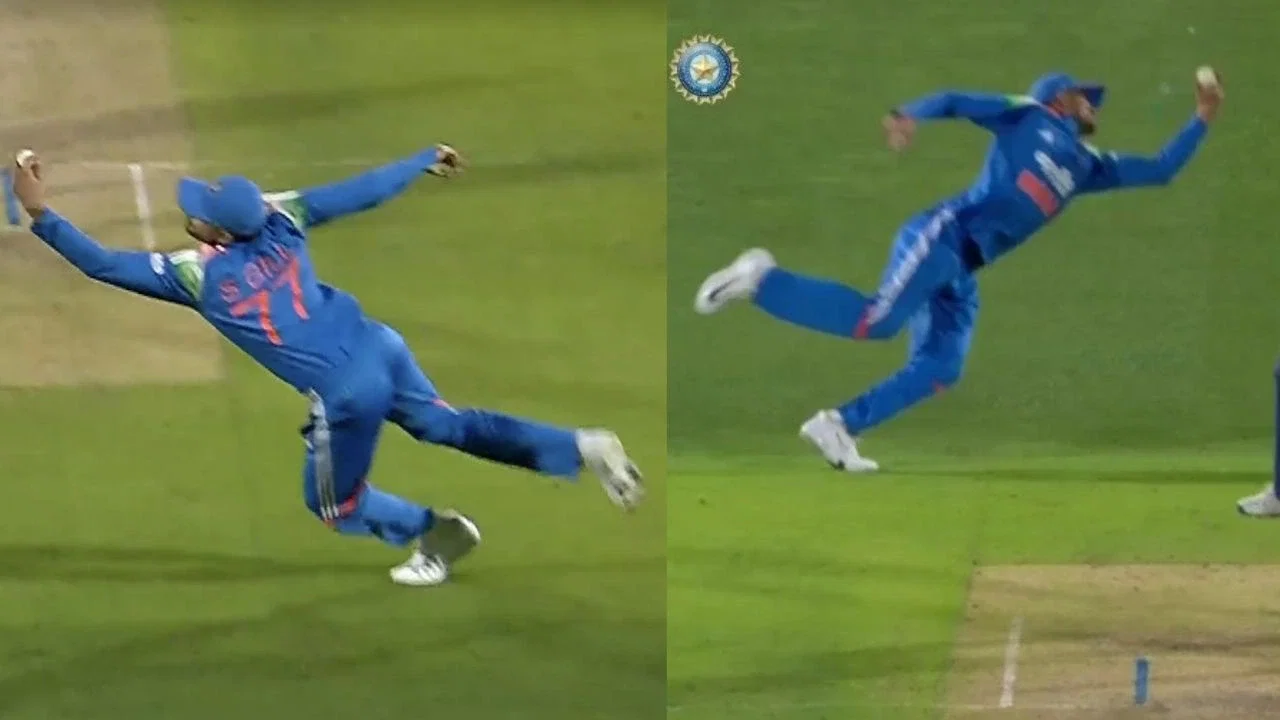Watch: Shubman Gill’s unbelievable one-handed catch dismisses Afghanistan’s AM Ghazanfar