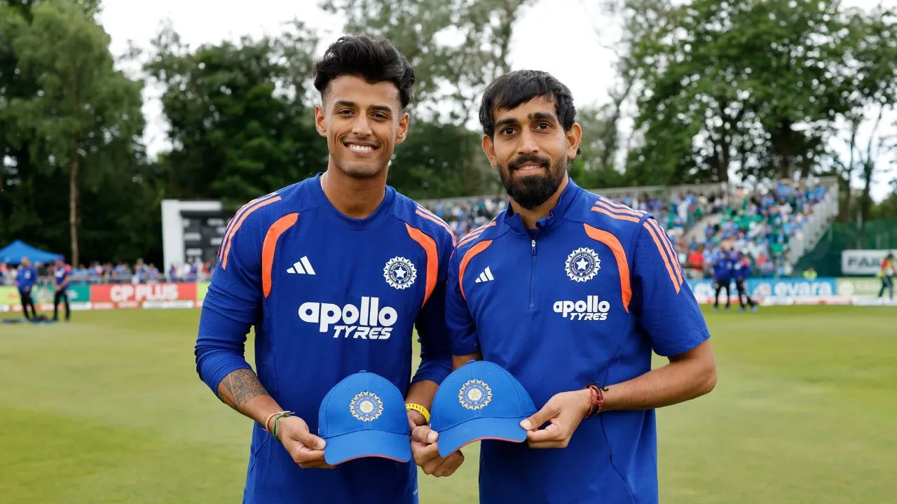 Suryansh Shedge and Prince Yadav officially make India T20I debut vs Ireland