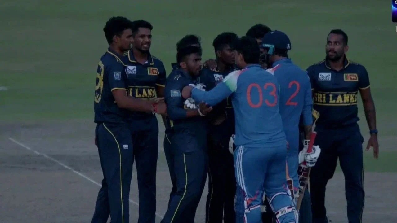 Vaibhav Sooryavanshi engages in physical fight with Sri Lanka star, video viral