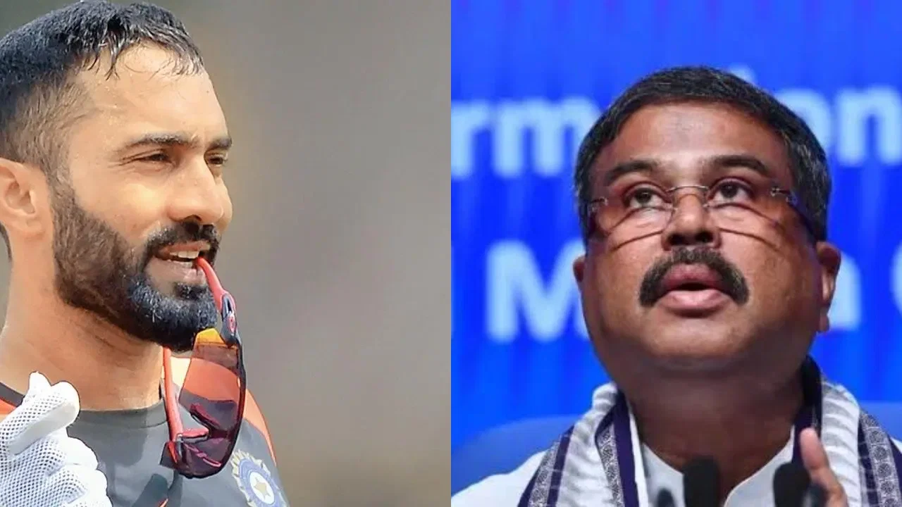 “Extremely in awe”: Dinesh Karthik reacts to Dharmendra Pradhan’s resignation after CJP’s protest