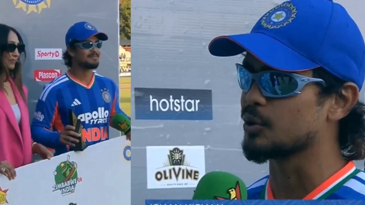 “Kept things very simple”: Ishan Kishan breaks silence after Player of the Match display in 2nd T20I vs Zimbabwe