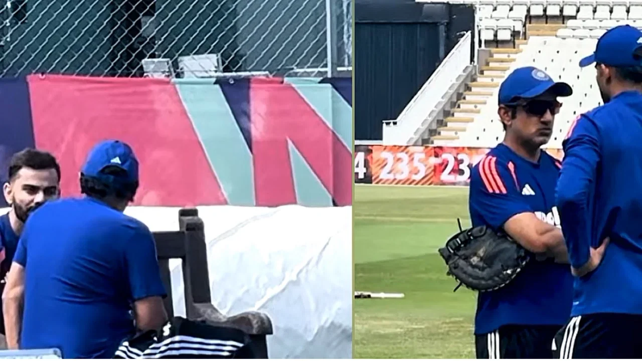 All is not well: Virat Kohli, Gautam Gambhir share no conversation at nets, Rohit Sharma holds talks