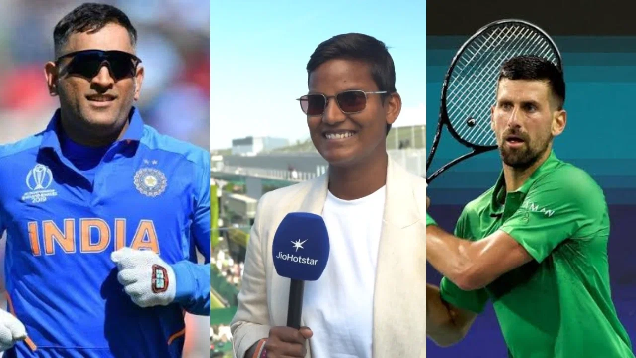 Deepti Sharma explains why MS Dhoni reminds her of Novak Djokovic