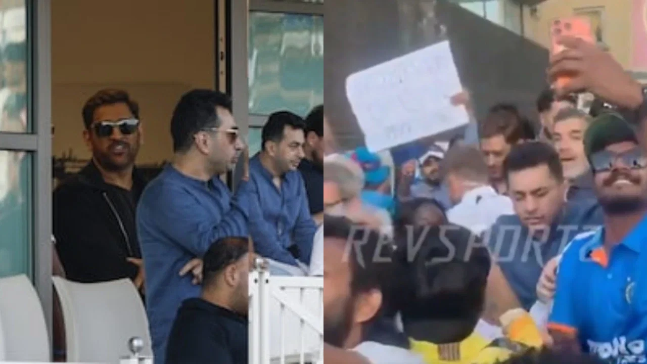 Watch: MS Dhoni mobbed by fans after Gautam Gambhir’s India lose to England