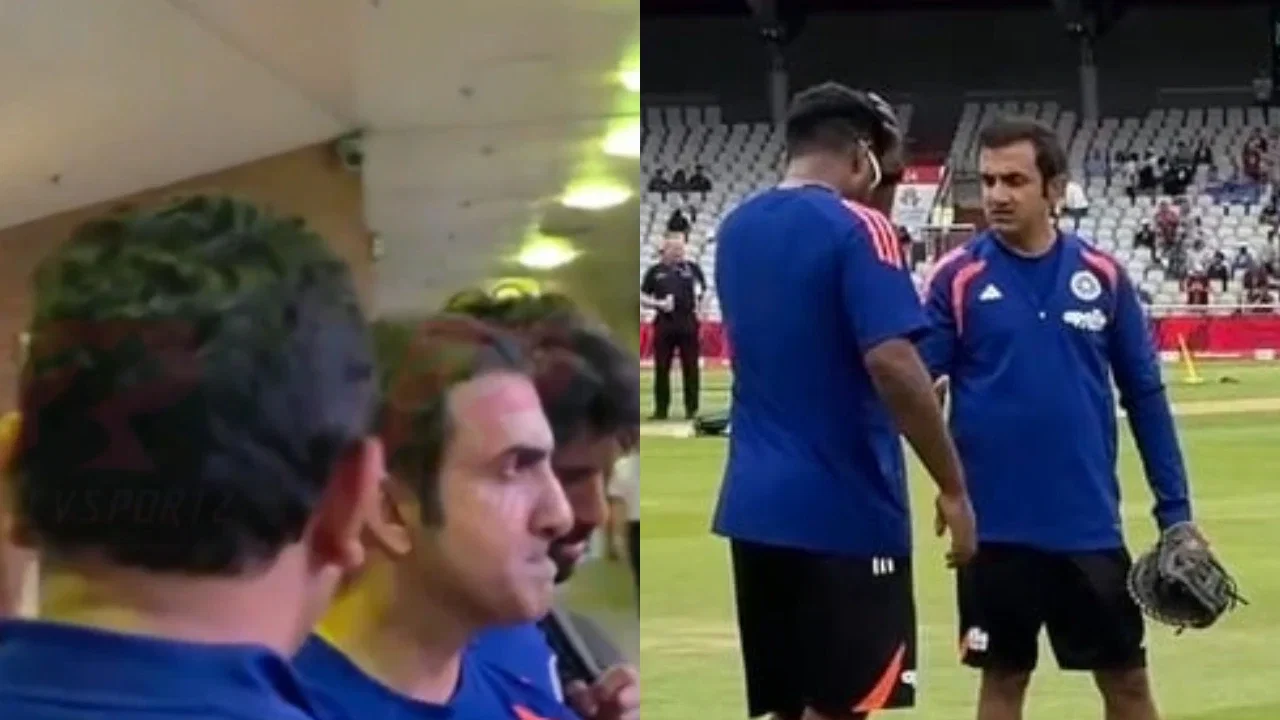Watch: Gautam Gambhir greeted with ‘We want Sanju Samson’ chants after England loss