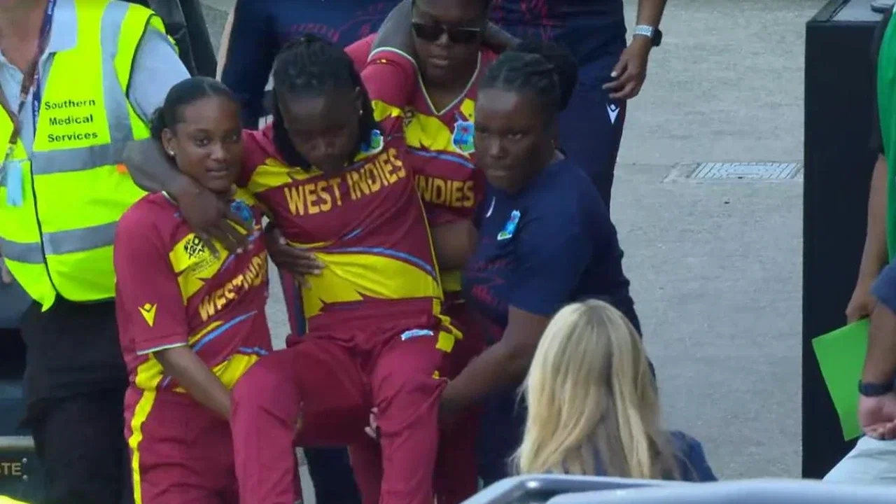 Deandra Dottin RULED OUT? West Indies cricketer taken off field ahead of Semi-Final clash