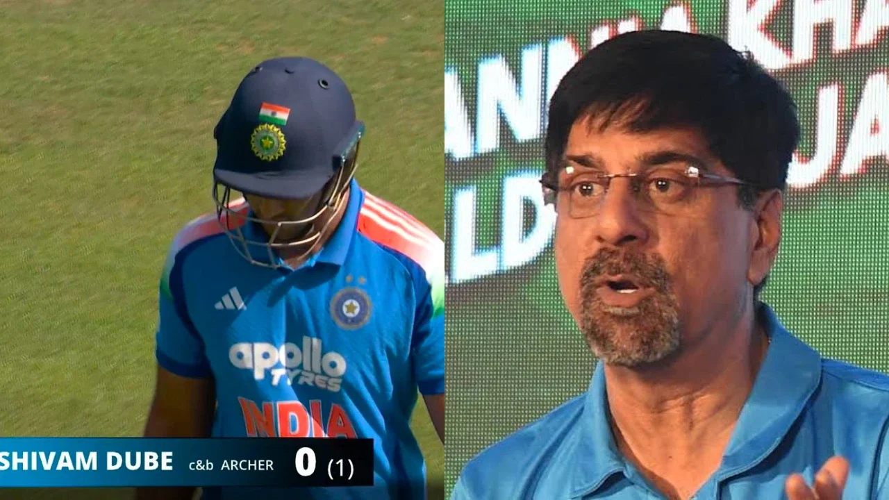“Mindset was conservative”: Kris Srikkanth questions Shivam Dube’s place in India’s ODI squad