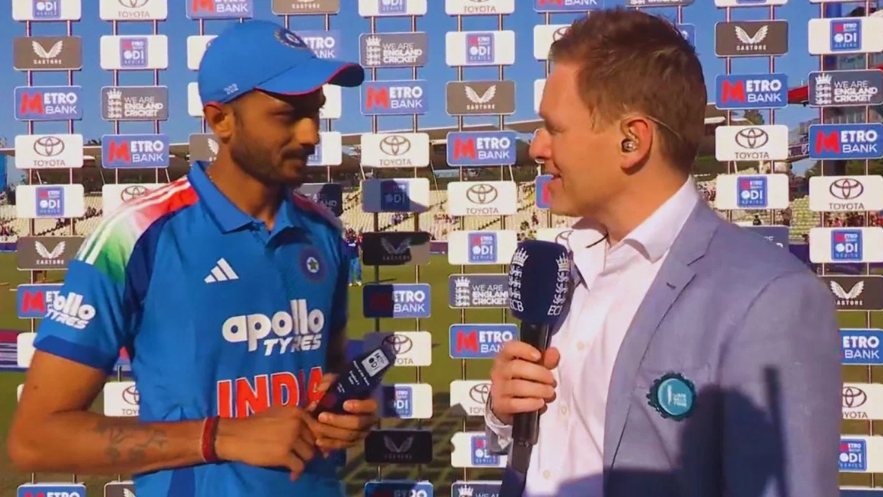 “Very happy”: Axar Patel delighted after Player of the Match performance in 1st ODI vs England