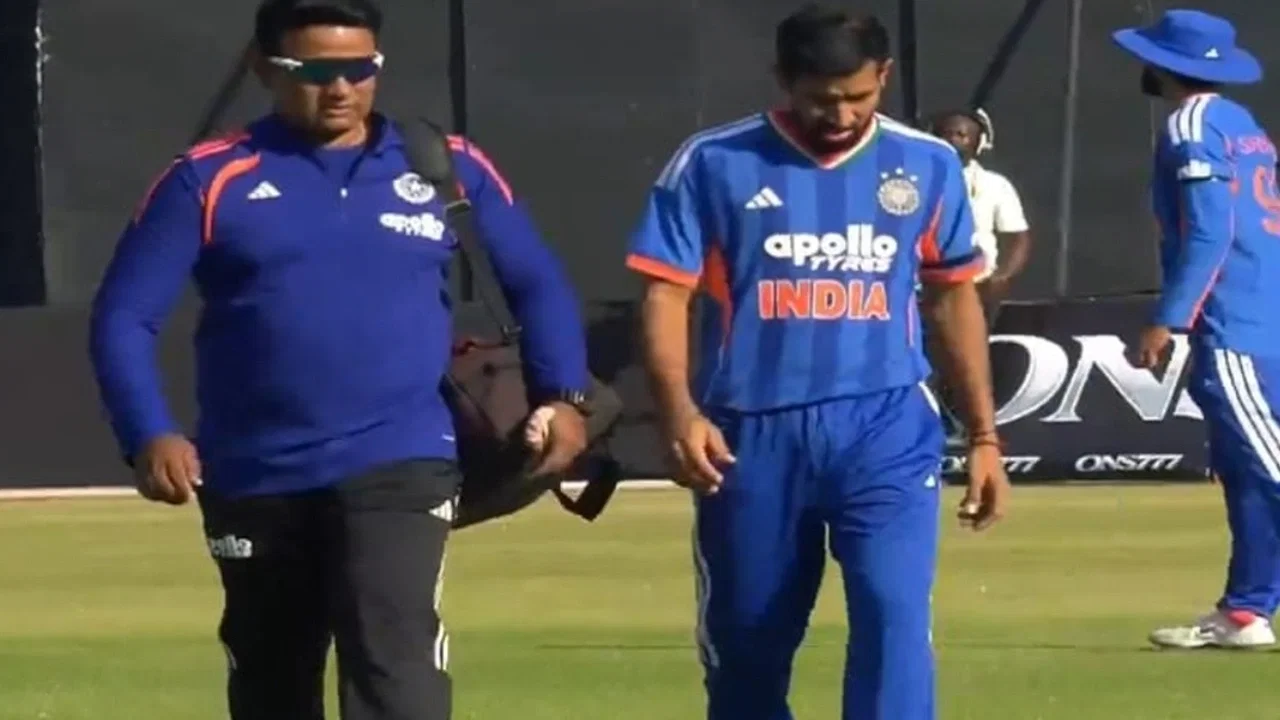 Prince Yadav RULED out? India pacer suffers suspected hamstring injury during 2nd T20I vs Zimbabwe