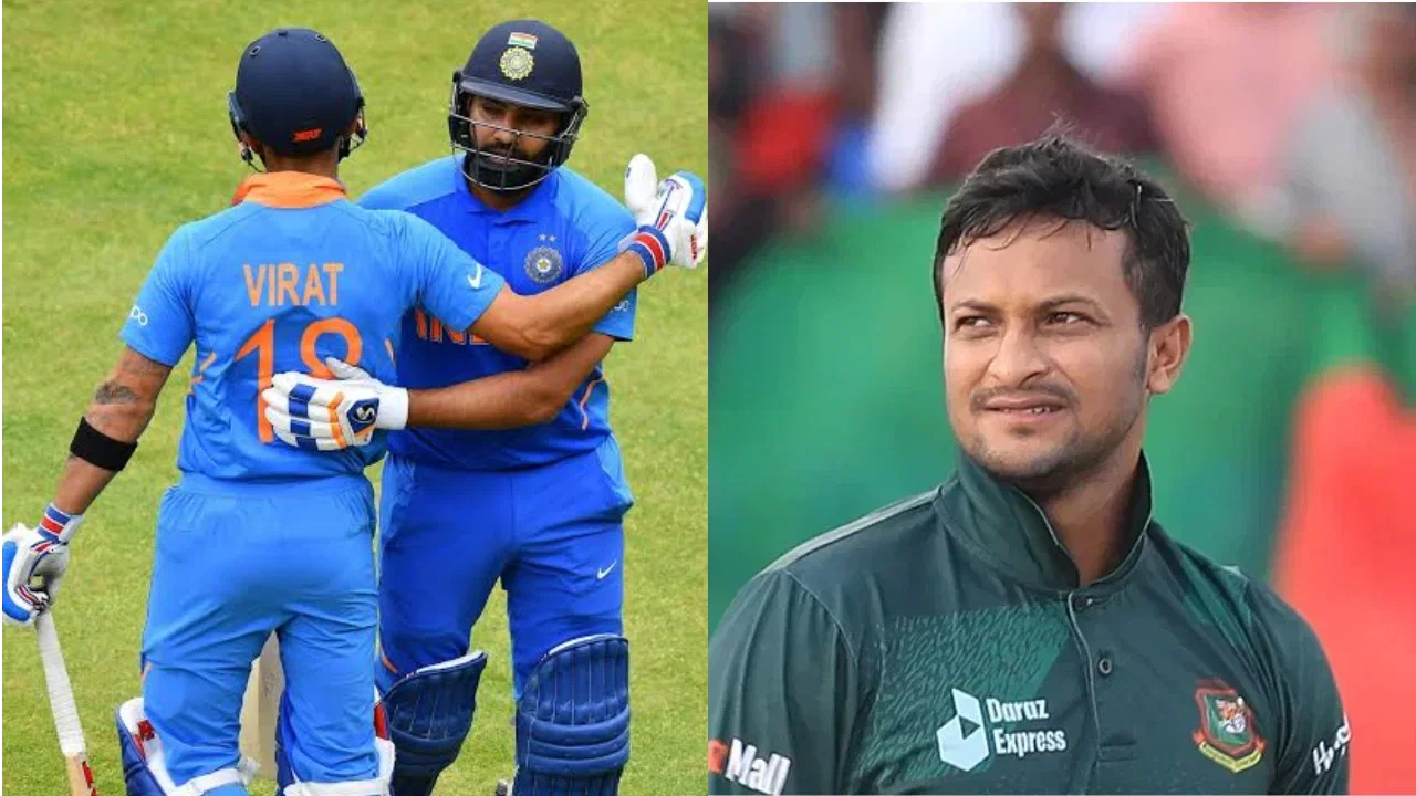 Shakib Al Hasan delivers honest verdict on Rohit Sharma and Virat Kohli’s retirement buzz