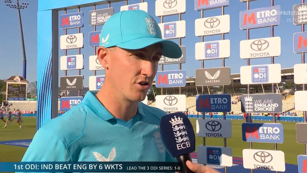 “Not ideal:” Harry Brook delivers honest verdict after England stumble against India in 1st ODI