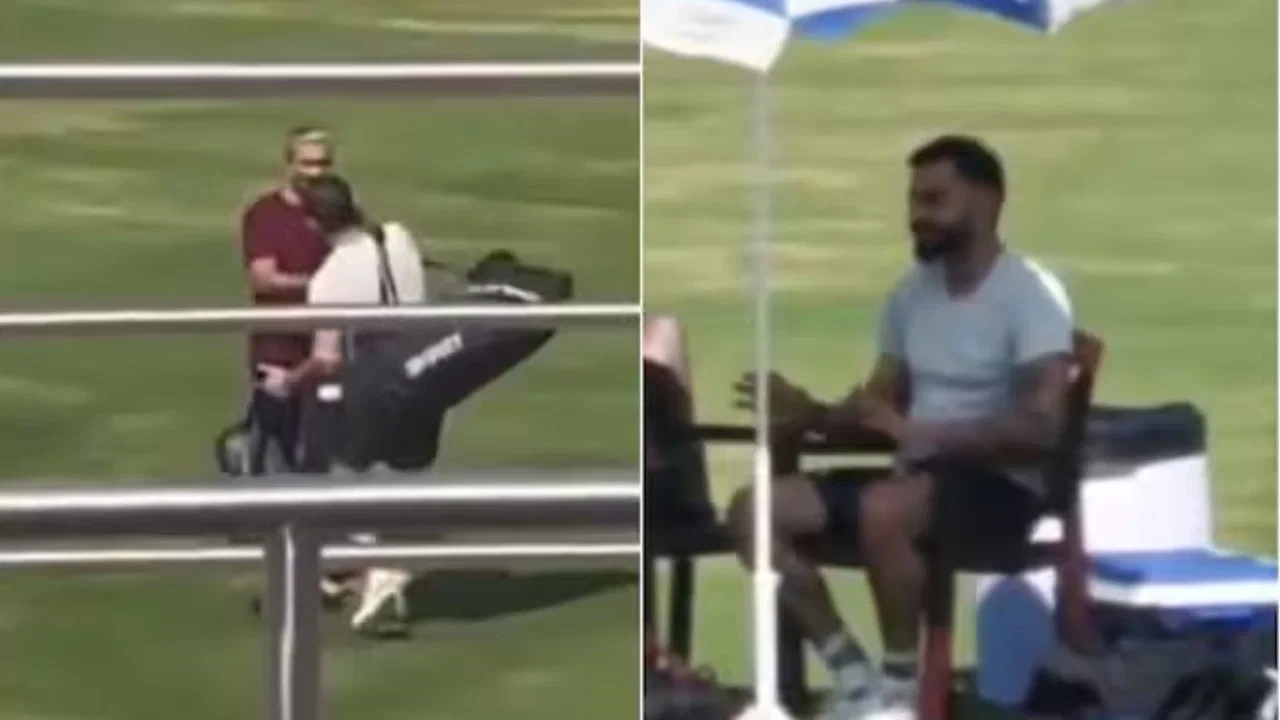 Virat Kohli trains with Sanjay Bangar before ODI comeback