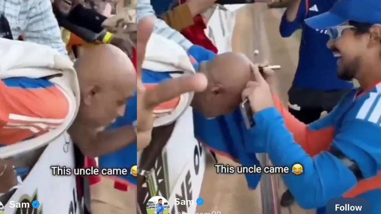 Watch: Ishan Kishan signs fan’s bald head after Player of the Match performance in 2nd T20I