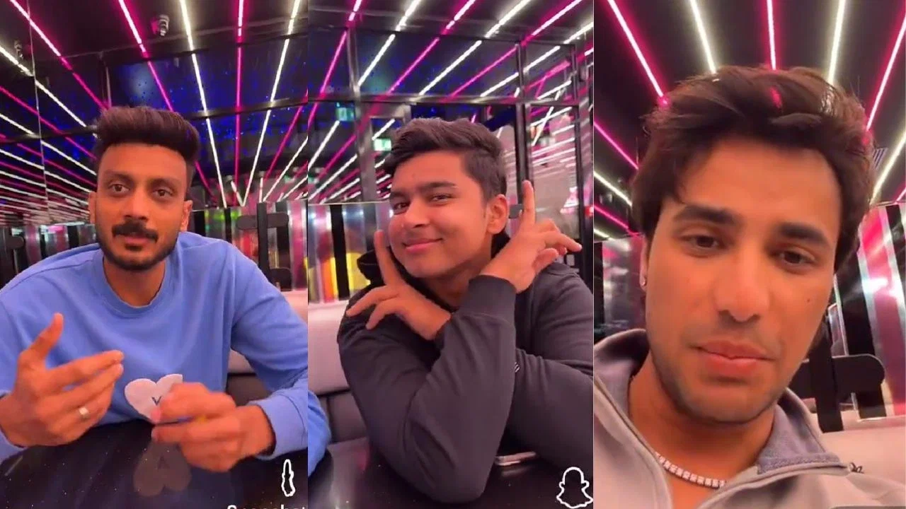 Watch: Vaibhav Sooryavanshi, Abhishek Sharma and Axar Patel share candid moment