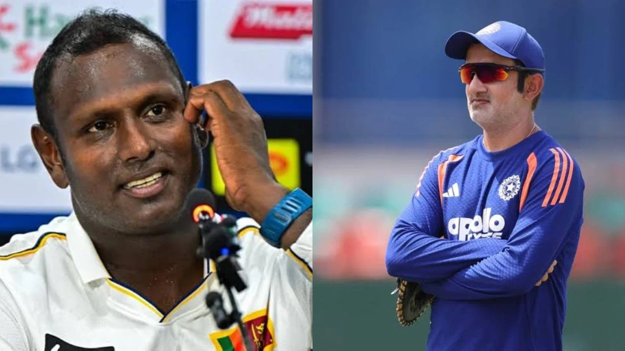 Angelo Mathews’ surprise chat leaves Gautam Gambhir smiling in Colombo