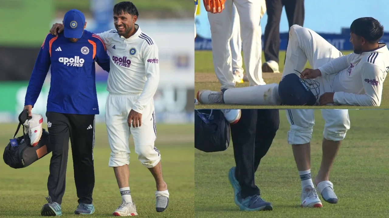 Dhruv Jurel RULED OUT? India batter forced off the field after taking blow in ankle during Galle Test