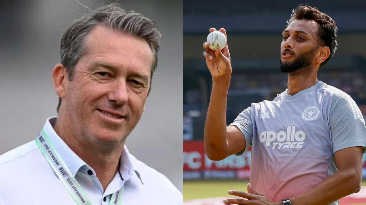 “Big fan”: Glenn McGrath gives verdict on Prasidh Krishna leaking runs