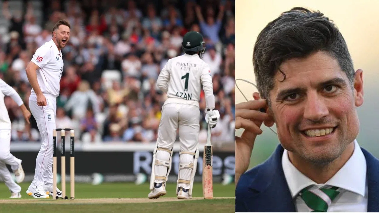 Pakistan opener Azan Awais calls Alastair Cook his favourite, falls for 1st-ball duck vs England