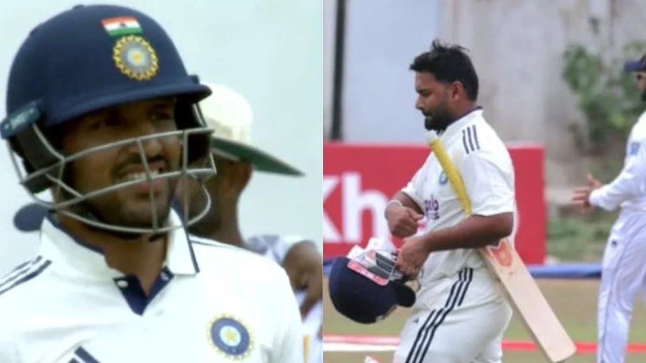Rishabh Pant, Dhruv Jurel fail badly as India struggle vs Sri Lanka Cricket XI