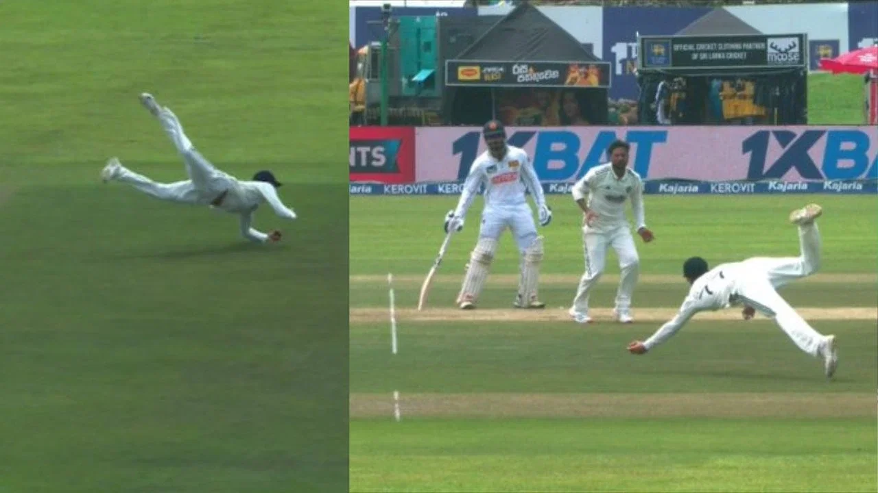 Shubman Gill takes screamer at cover to send back Kamindu Mendis in IND vs SL 1st Test