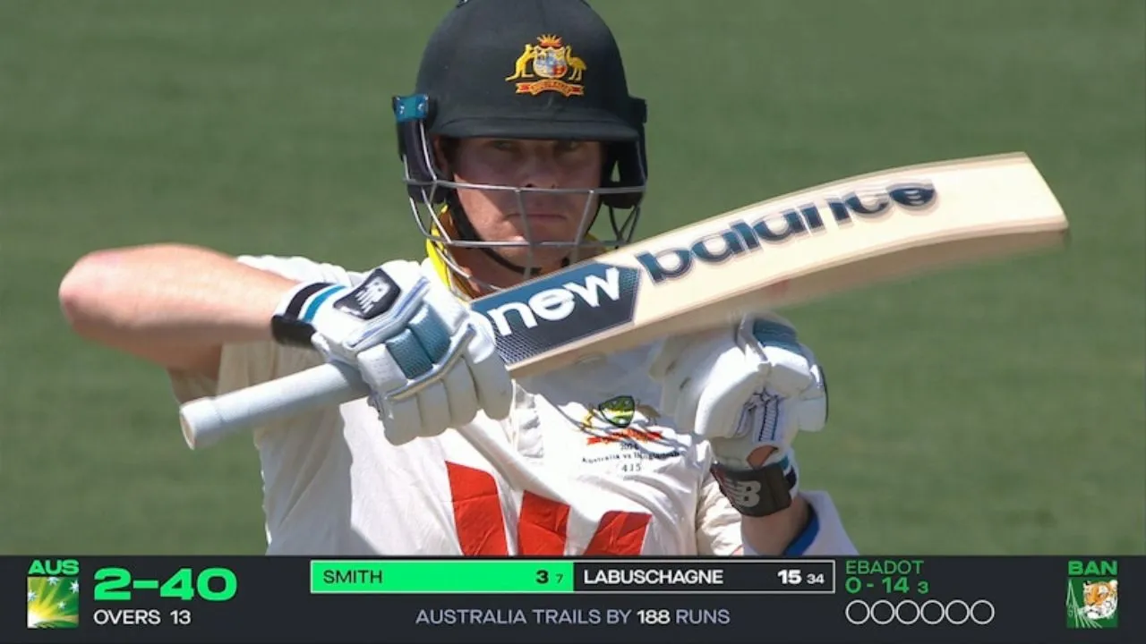 Quickest DRS of all-time: Steve Smith takes review before umpire’s decision in AUS vs BAN 1st Test