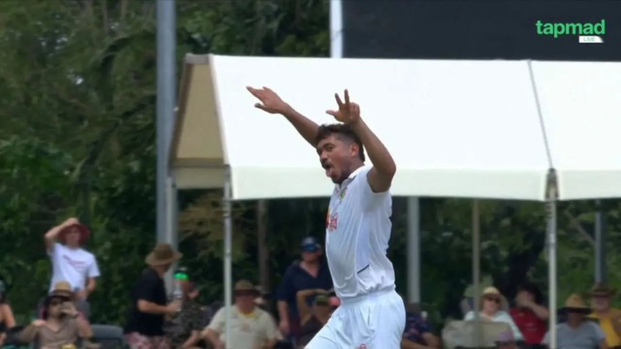 Taskin Ahmed’s crazy tongue-out celebration after Cameron Green’s dismissal in 1st Test goes viral