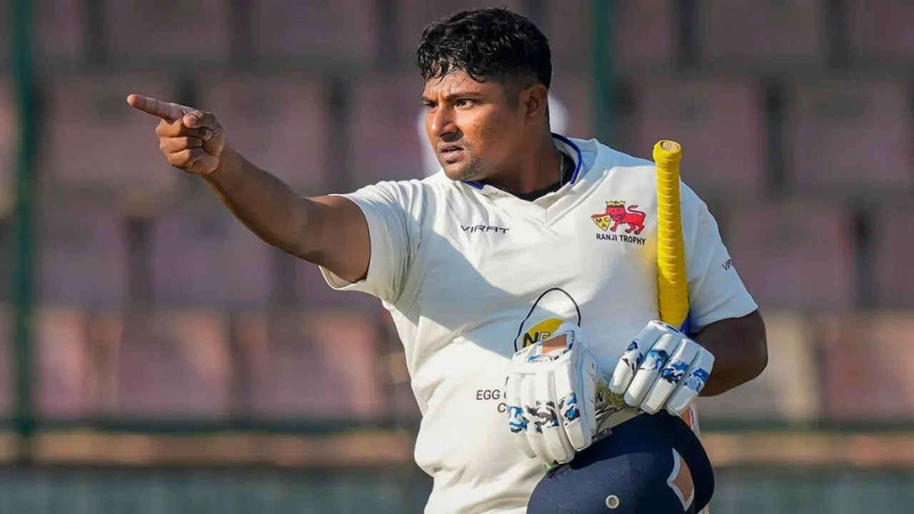 Why Sarfaraz Khan was chosen to replace Sai Sudharsan for Sri Lanka Tests