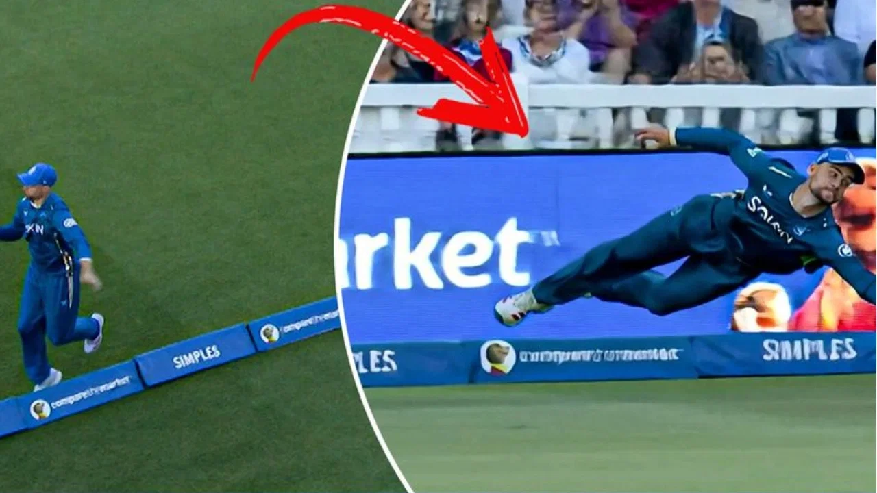 Watch: Will Jacks produces one of The Hundred 2026’s best catches for MI London