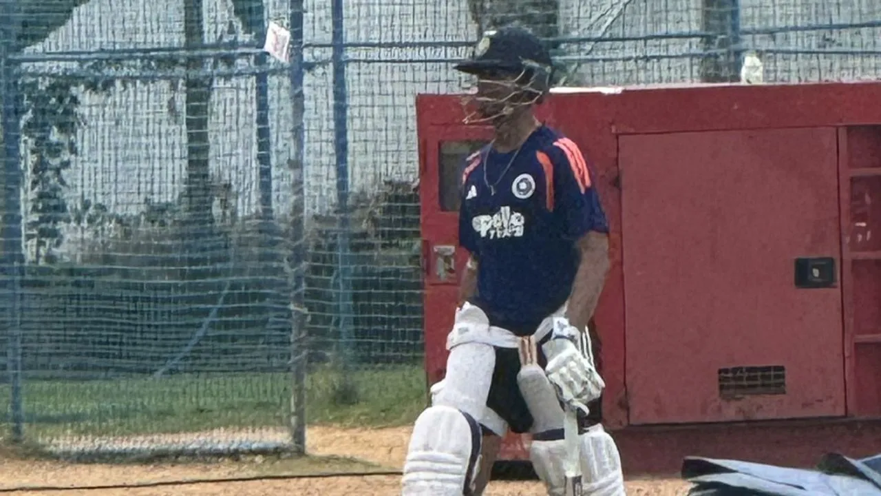 Yashasvi Jaiswal bats for an hour after two-ball duck in India’s warm-up game