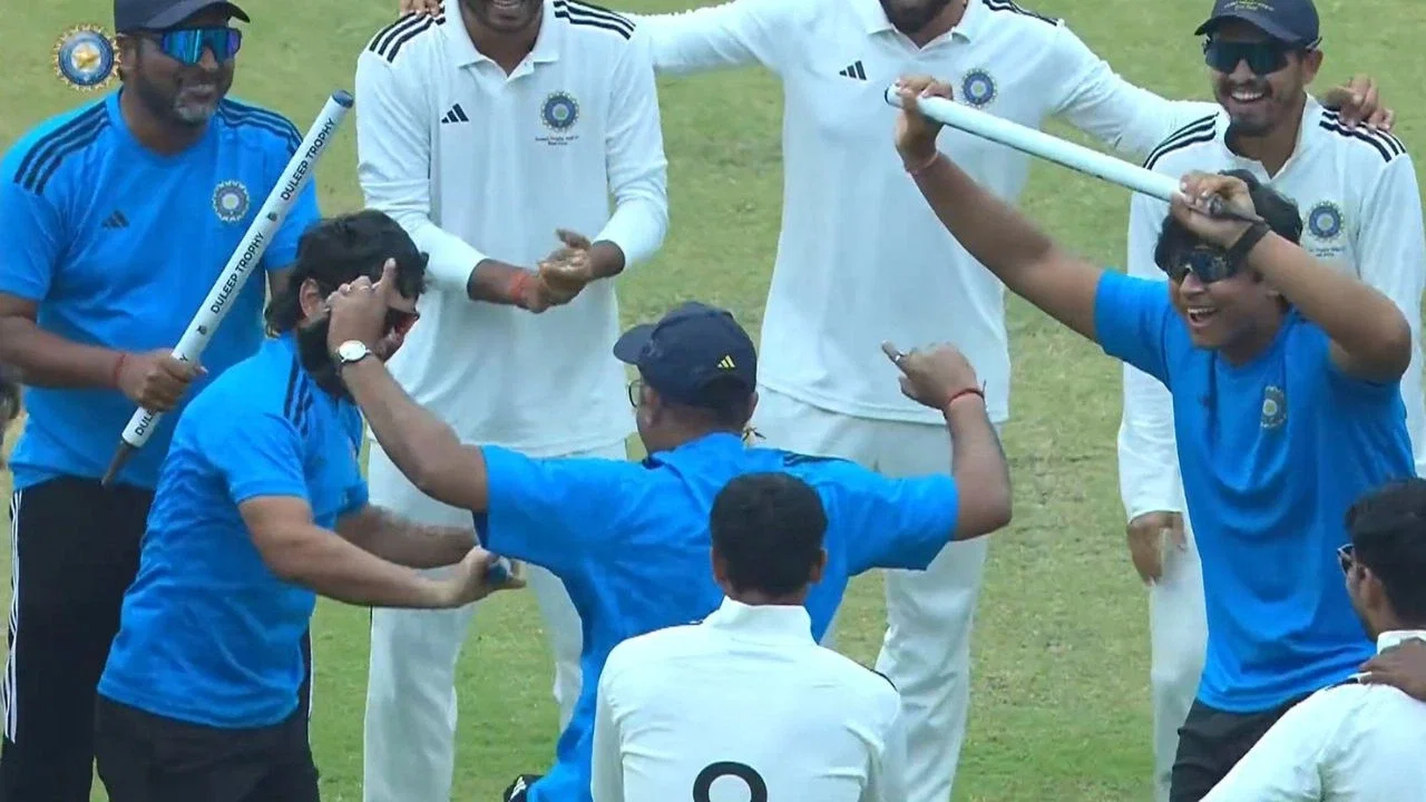 Ishan Kishan, Vaibhav Sooryavanshi’s dance after Duleep Trophy 2026 Final win goes viral
